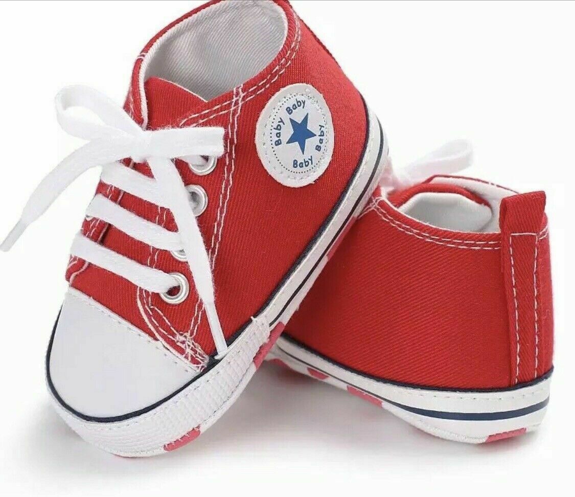 Latest Baby/  Kids Canvas Sneakers Baby Boy/girl Soft Sole,good For Pre-walkers.
