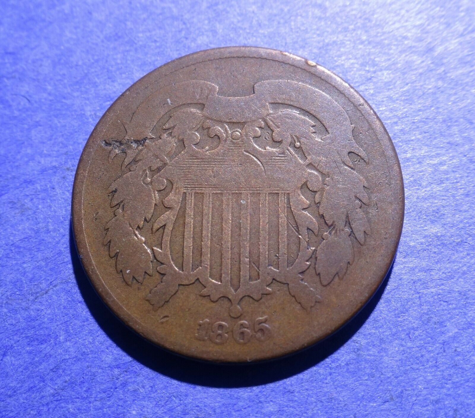 1865 Two Cent Good-